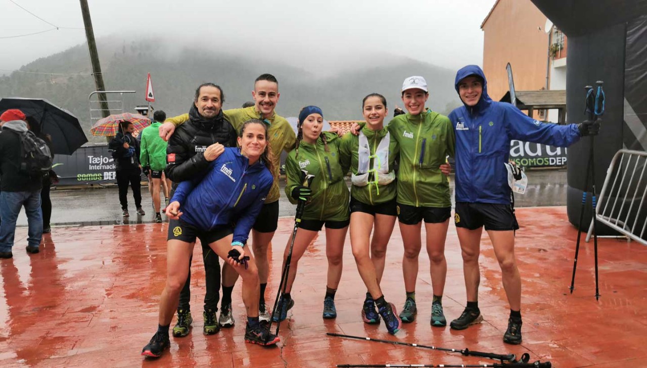 Selección madrileña de carreras por montaña en el campeonato de españa de km vertical 2022
