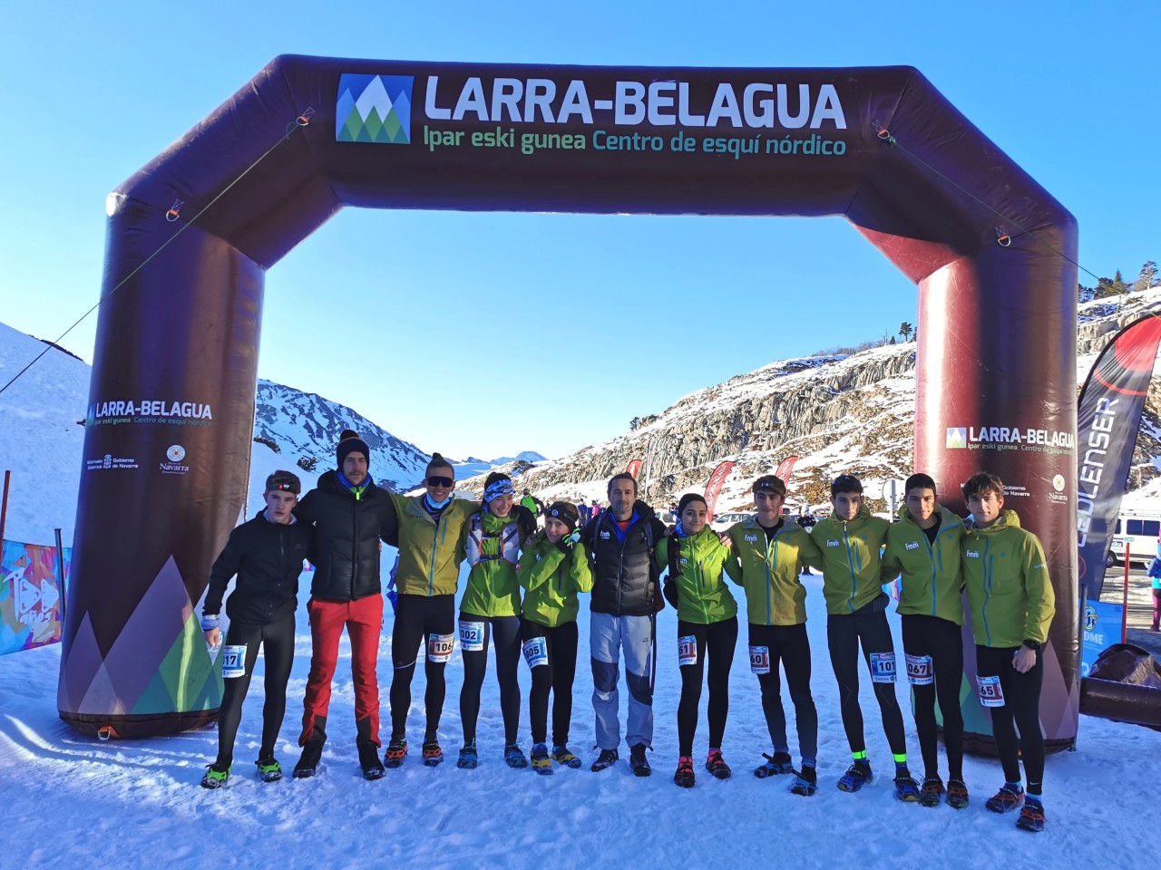 5 medallas para el equipo madrileño en la copa de españa de snowrunning 2022